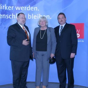 Walter Schöler(MdB) - Udo Schiefner - Renate Schmidt (Bundesministerin)
