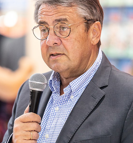 Sigmar Gabriel auf der Frankfurter Buchmessen