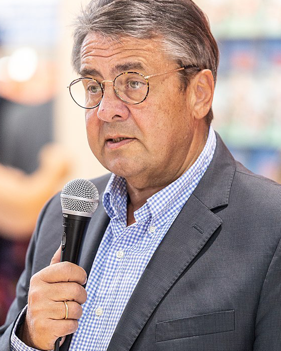 Sigmar Gabriel auf der Frankfurter Buchmessen