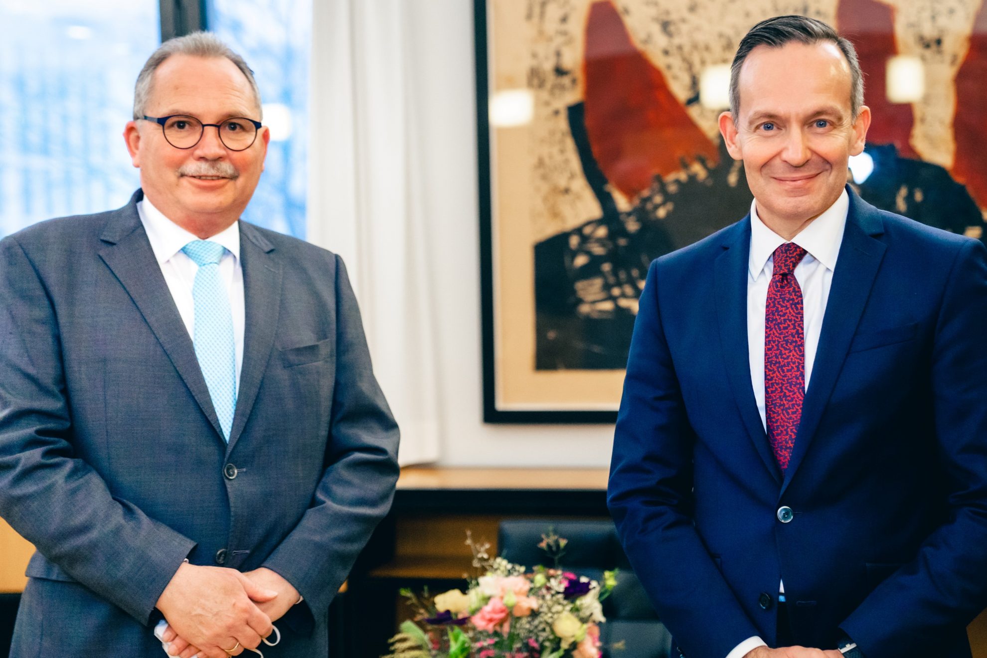 Udo Schiefner und Volker Wissing